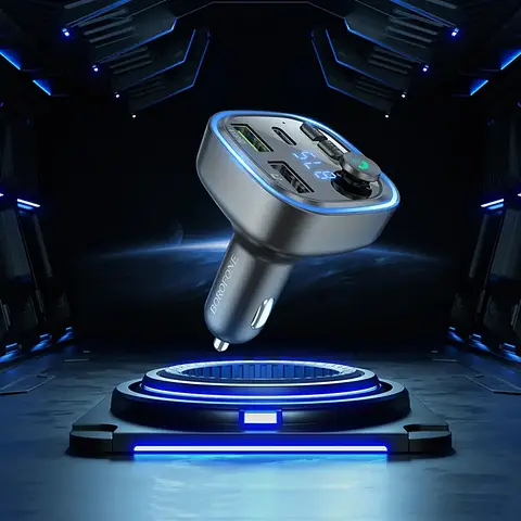 Автозарядный адаптер и FM-модулятор BOROFONE BC48 - фото 10