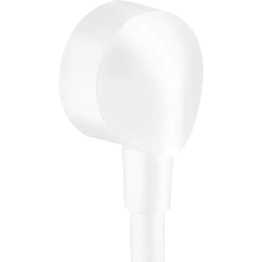 Шлангове під'єднання Hansgrohe FixFit E без зворотного клапана Matt White 27454700, Білий матовий - фото 1