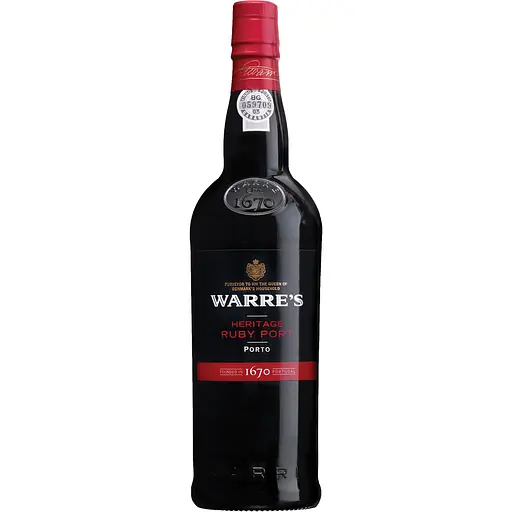 Вино Warre&#39;s Heritage Ruby Port крепленое красное сладкое 17% 0.75 л