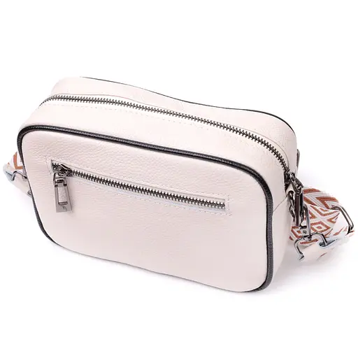 Женская сумка Vintage с переплетами из натуральной кожи 22х14х7.5 см sum0029008 - фото 2