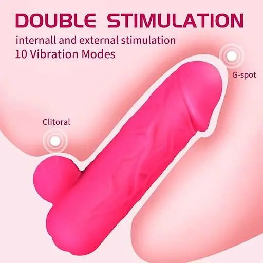 Силиконовый смарт-вибратор Love Spouse мини для женщин фуксия - фото 4