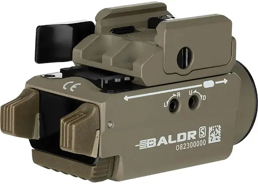 Фонарь с ЛЦВ Olight Baldr S Green Laser Flat Dark Earth - фото 6