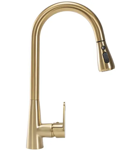 Змішувач для кухні Rea Mild brushed gold REA-B4803 Золотий - фото 2