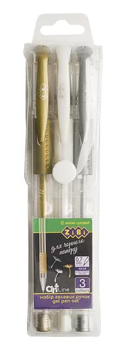 Набір гелевих ручок, 3 шт.