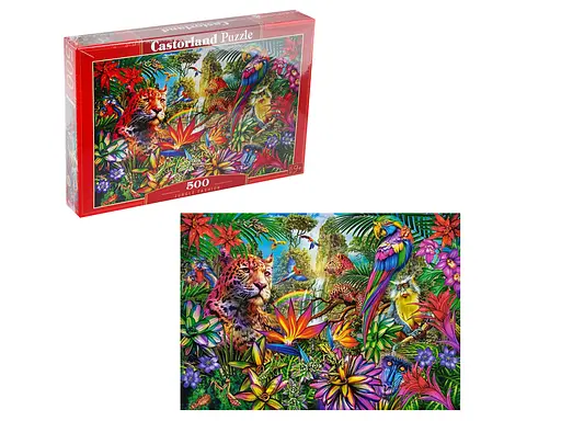 Пазли Castorland Мода джунглів, 500 елементів, 47x33 см