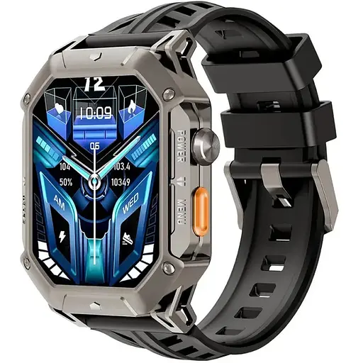 Часы Oukitel BT80 Grey - фото 1