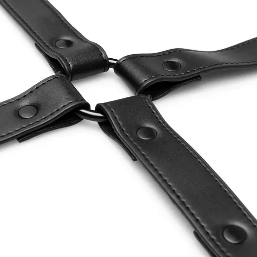 Крестовина Bedroom Fantasies Hogtie 4 - Way Restraint Cross - Black - фото 4