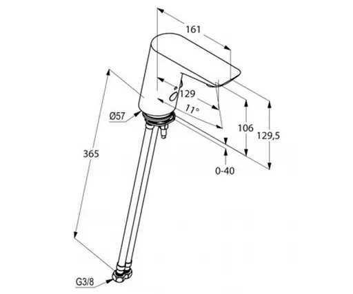 Смеситель для умывальника Kludi Balance 5210091 - фото 2