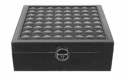 Скринька для прикрас, скриня для біжутерії, органайзер для прикрас Чорний колір - фото 6