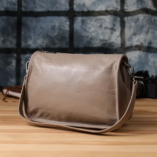 Сумка Vintage на плечо из натуральной кожи 27х18х11 см sum0027626 - фото 9