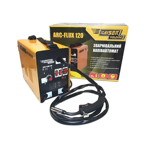 Сварочный полуавтомат Kaiser ARC-FLUX 120 (81979)