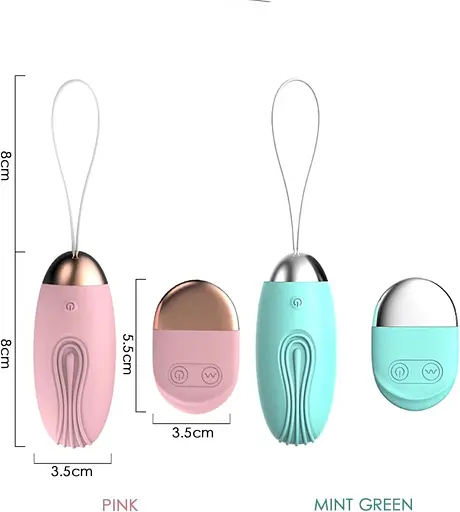 Виброяйцо Argus Remote Vibrating Egg 7.9 см мятный - фото 2