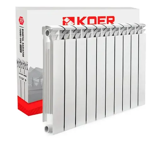 Радіатор біметалічний Koer 100 Bimetal-500 GRAND (KR5145) - фото 1