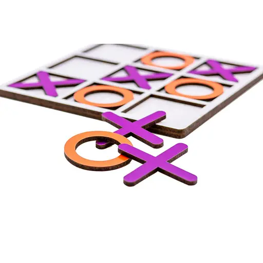 Настольная игра "Крестики-нолики" PuzzleOK Арт-13909, 11 элементов - фото 2