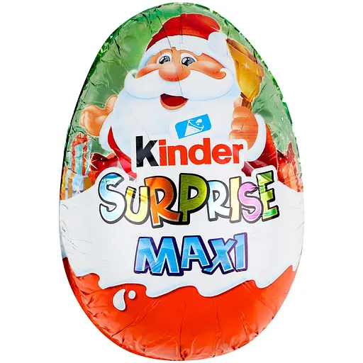 Яйцо Kinder Maxi Surprise Новогоднее 100 г - фото 2