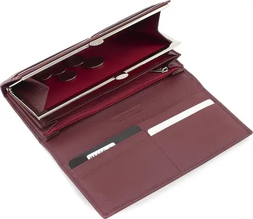 Кожаный женский кошелек Marco Coverna acs0029500 - фото 6