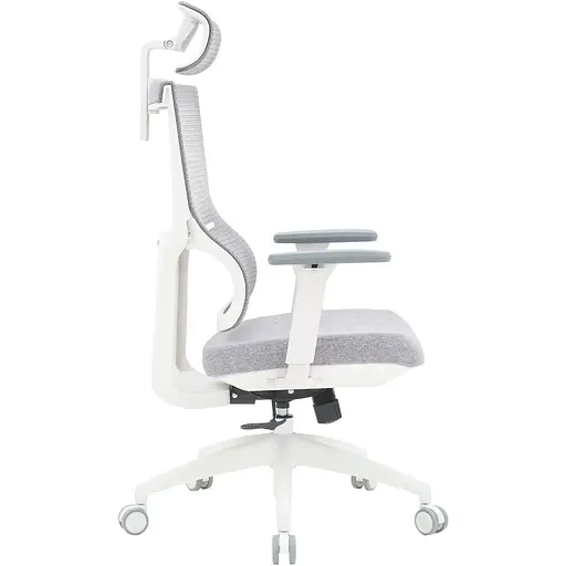 Офісне крісло OfficePro Elegant OC600-W-LG-LG White/Light Gray [148651] - фото 7