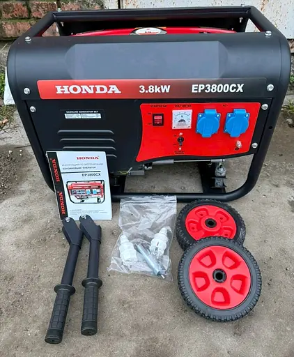 Генератор Бензиновий HONDA EP3800CX PRO (3,8 КВТ) ручний стартер  - фото 2