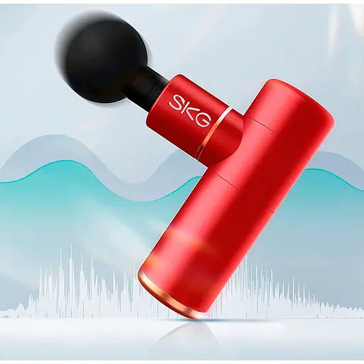 Перкусійний масажер SKG Gun F3mini Red [104321] - фото 4