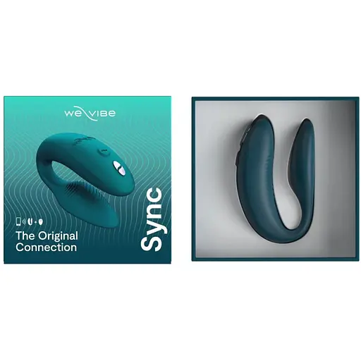 Смарт-вібратор для пар We-Vibe Sync 2 Green Velvet - фото 7