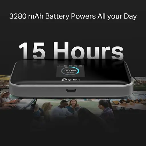 Бездротовий мобільний маршрутизатор TP-Link, M7750 M7750 - фото 8