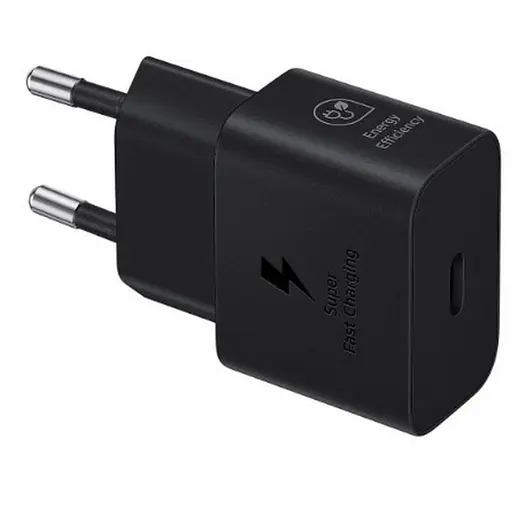 Зарядний пристрій Samsung 25W PD Power Adapter Black (w/o cable) (EP-T2510NBE)