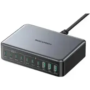 Хаб-адаптер живлення Rocoren 400w GaN3 - фото 1