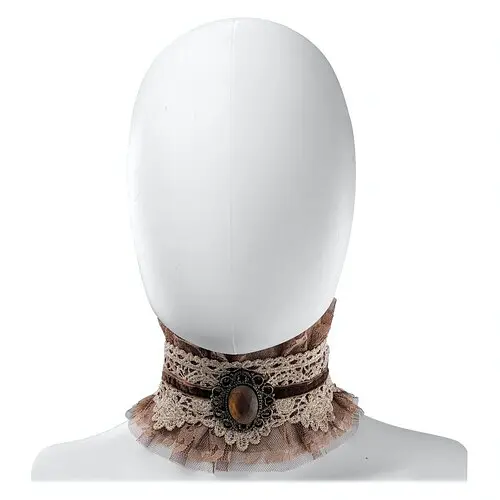 Воротник жабо Пиратка Steampunk - фото 1