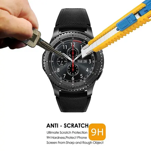Закаленное защитное стекло VSKEY для часов Samsung Galaxy Gear S3, диаметр 33 мм - фото 4