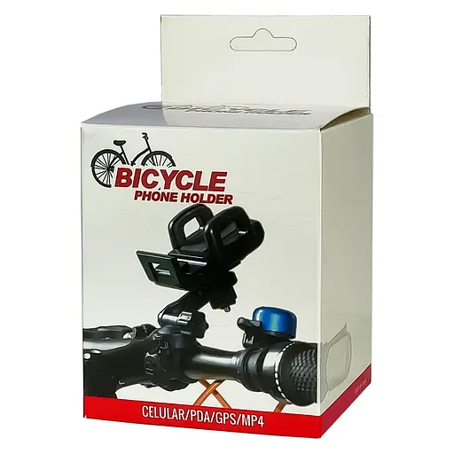 Вело-мото держатель 358 поворотный черный - фото 6