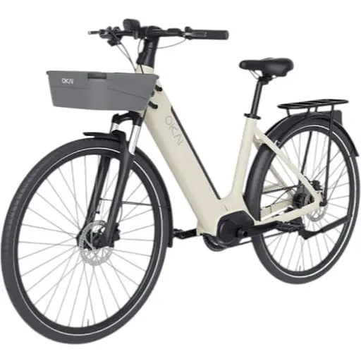 Электровелосипед Okai EB10-28" 250(500) W 14.4 Ah 100 km 25 km\h NFC App Beige - фото 1