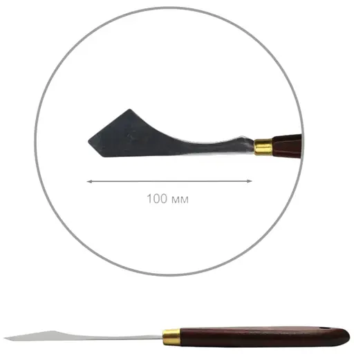 Мастихін Rosa Gallery Classic №102 довжина 10 см ніж особливий - фото 1