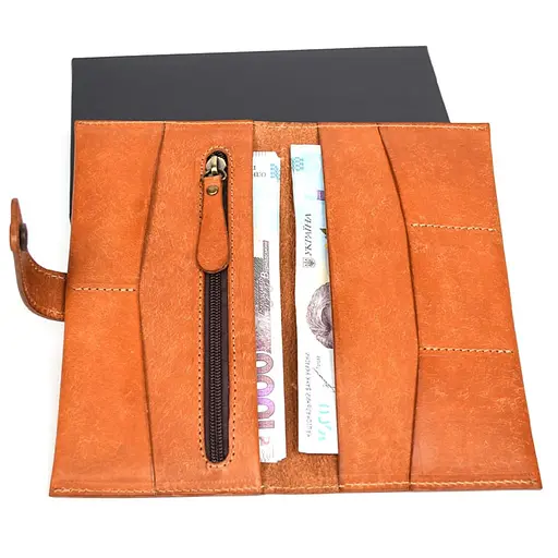 Гаманець ручної роботи з елітного сорту шкіри Tarwa acs0032245 - фото 8