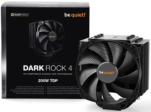 Кулер для процессора Be quiet! Dark Rock 4 (115X/1200/1366/2011/2011v3/1700) (BK021) Б/у - фото 7