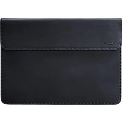 Шкіряний чохол-конверт BlankNote на магнітах для MacBook 15-16 дюйм Синій Crazy Horse - фото 1