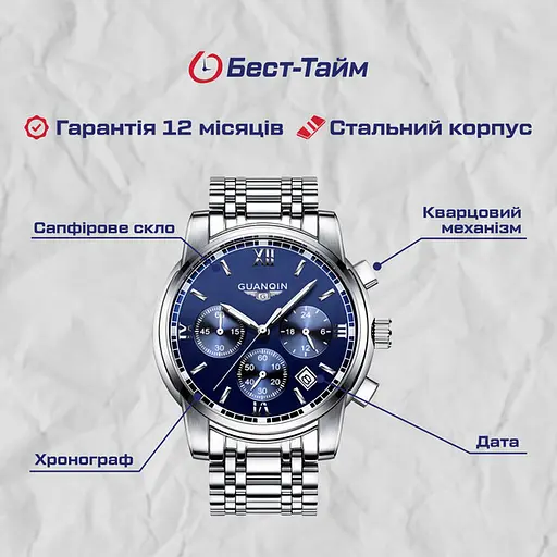 Годинник Guanquin Liberty - фото 5