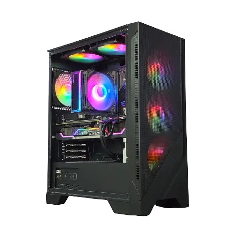 Ігровий ПК Keidas (RTX 4070 Super 12GB / Ryzen 7 5700X3D / 32GB DDR4 / SSD 1TB)
