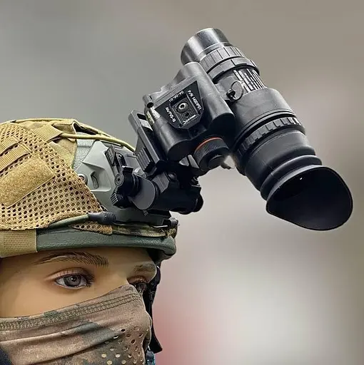 Прибор ночного видения Монокуляр PVS-18 1х32 с креплением Wilcox L4G24 на шлем + подсумок - фото 8