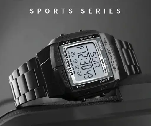 Спортивний годинник Skmei Illuminator Чорний - фото 3