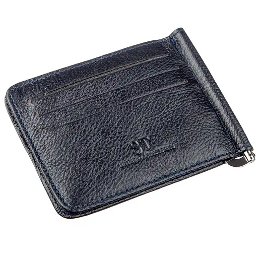 Мужской кожаный кошелек ST Leather 11х8.5 см acs0014977 - фото 2
