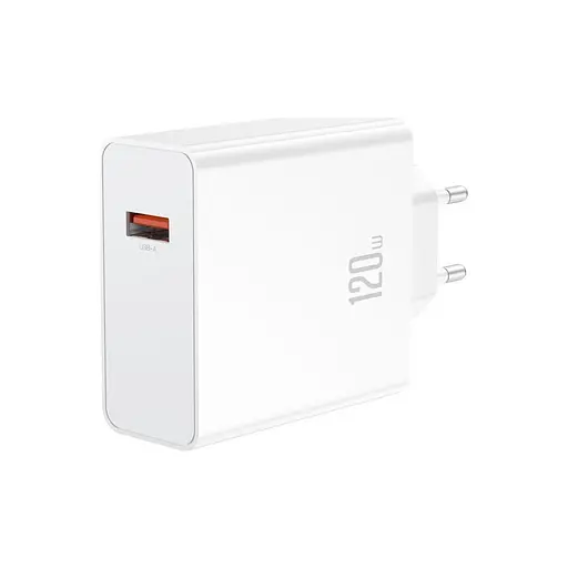 Блок живлення з кабелем XO WALL CHARGER L128 120W - фото 1