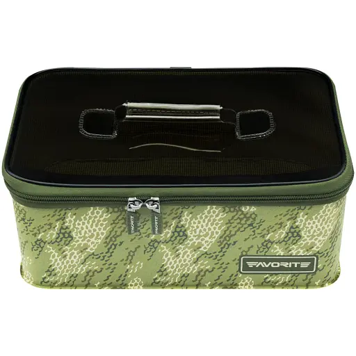 Коробка Favorite Eva Tackle Box TCLB-L 335x205x130mm Khaki - фото 2