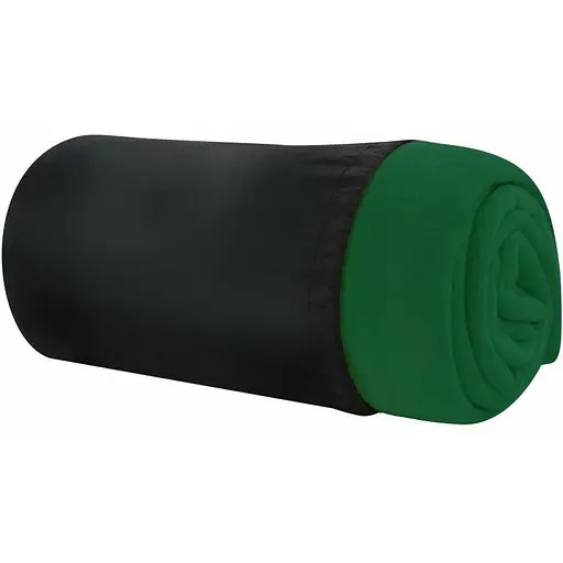 Плед Bergamo Warm флисовый с чехлом 180х150 см зеленый (202311pl-04) - фото 1