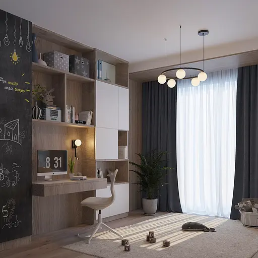 Настінний світильник MJ-Light GLOBE READ 3200K BK 15009 - фото 2