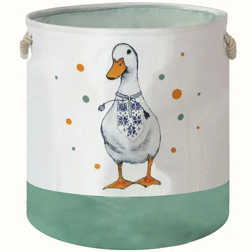 Корзина для Іграшок та Білизни 40х50 см Гусеня (080220121)