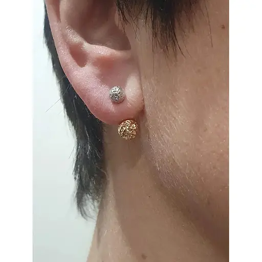 Золоті сережки Favoritum з алмазною гранню. 220336_7_А_КБ - фото 2