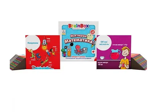 Настольная игра YaGo BrainBox Моя первая математика (укр.) (BZZBRFMA01UA) - фото 4