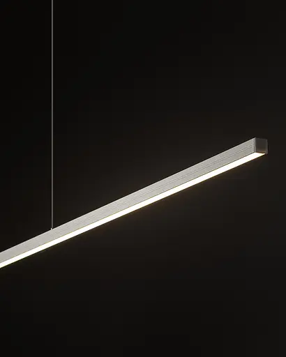 Подвесной светильник, люстра Nowodvorski 11581 Bar LED M 1x32W 3000K 2000Lm IP20 Белый - фото 4