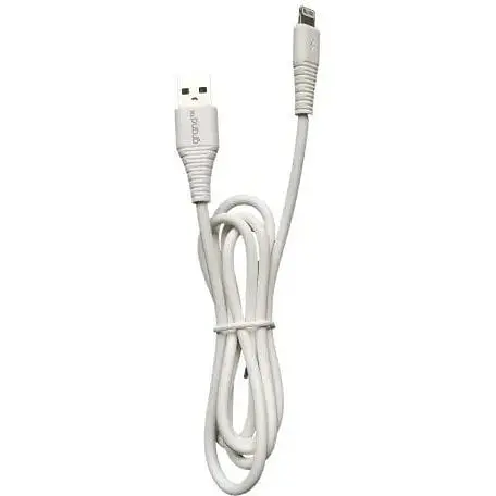 Кабель GRAND GC-C01 lightning 2.4A білий - фото 1