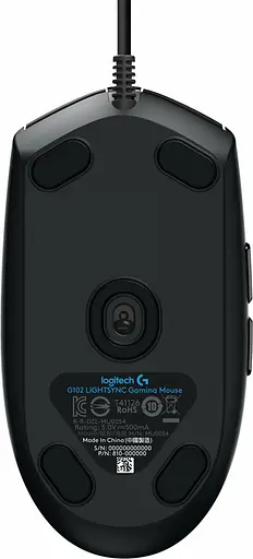 Мышь компьютерная Logitech G102 Lightsync USB Black (910-005823, 910-004939, 910-004842, 910-004845, 910-005808) - фото 5